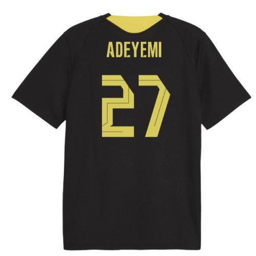 2026-2027 Borussia Dortmund Training Jersey (Black) (Adeyemi 27)