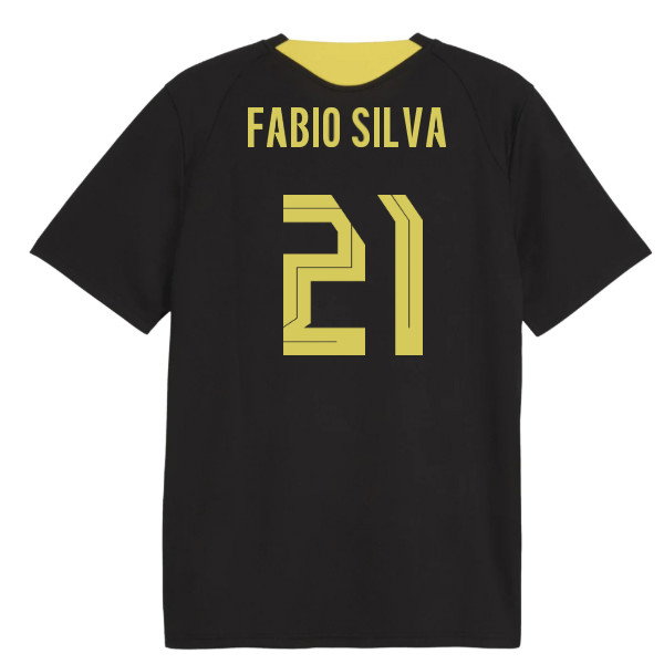 2026-2027 Borussia Dortmund Training Jersey (Black) (Fabio Silva 21)