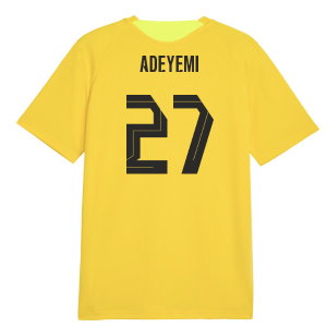 2026-2027 Borussia Dortmund Training Jersey (Yellow) (Adeyemi 27)