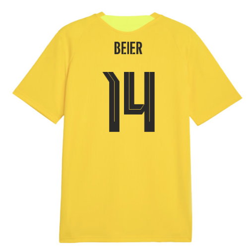 2026-2027 Borussia Dortmund Training Jersey (Yellow) (Beier 14)