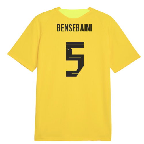 2026-2027 Borussia Dortmund Training Jersey (Yellow) (Bensebaini 5)