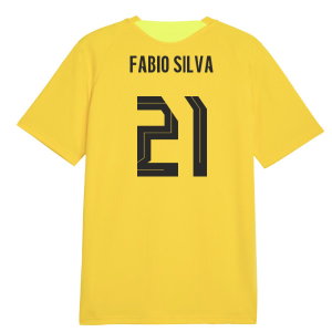 2026-2027 Borussia Dortmund Training Jersey (Yellow) (Fabio Silva 21)
