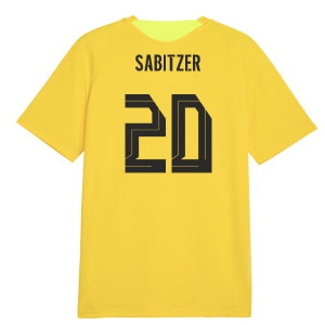 2026-2027 Borussia Dortmund Training Jersey (Yellow) (Sabitzer 20)