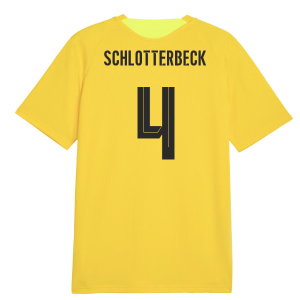 2026-2027 Borussia Dortmund Training Jersey (Yellow) (Schlotterbeck 4)