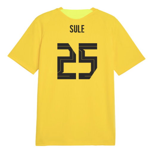 2026-2027 Borussia Dortmund Training Jersey (Yellow) (Sule 25)