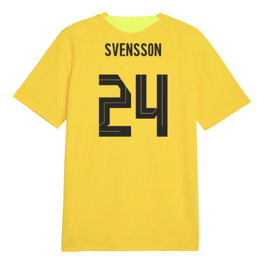2026-2027 Borussia Dortmund Training Jersey (Yellow) (Svensson 24)