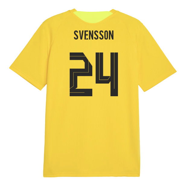 2026-2027 Borussia Dortmund Training Jersey (Yellow) (Svensson 24)