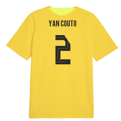 2026-2027 Borussia Dortmund Training Jersey (Yellow) (Yan Couto 2)