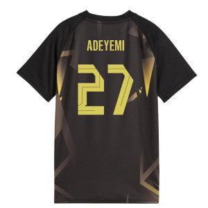 2026-2027 Borussia Dortmund Warm Up Jersey (Black) (Adeyemi 27)