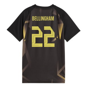 2026-2027 Borussia Dortmund Warm Up Jersey (Black) (Bellingham 22)