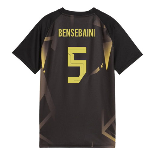 2026-2027 Borussia Dortmund Warm Up Jersey (Black) (Bensebaini 5)