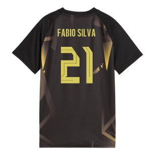 2026-2027 Borussia Dortmund Warm Up Jersey (Black) (Fabio Silva 21)