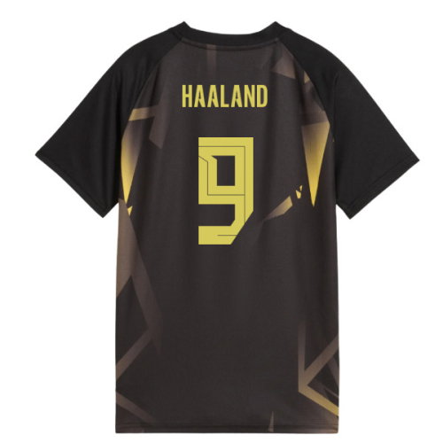 2026-2027 Borussia Dortmund Warm Up Jersey (Black) (Haaland 9)
