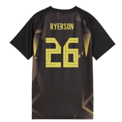 2026-2027 Borussia Dortmund Warm Up Jersey (Black) (Ryerson 26)
