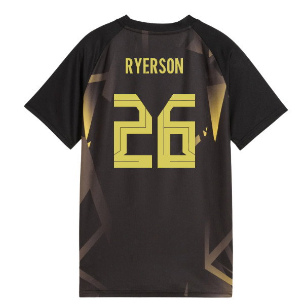 2026-2027 Borussia Dortmund Warm Up Jersey (Black) (Ryerson 26)