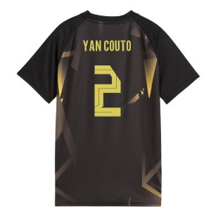 2026-2027 Borussia Dortmund Warm Up Jersey (Black) (Yan Couto 2)