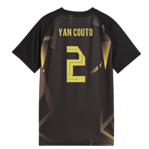 2026-2027 Borussia Dortmund Warm Up Jersey (Black) (Yan Couto 2)
