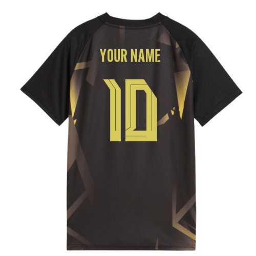 2026-2027 Borussia Dortmund Warm Up Jersey (Black) (Your Name)