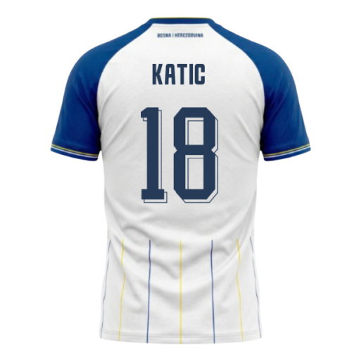 2026-2027 Bosnia and Herzegovina Away Shirt (Kids) (Katic 18)
