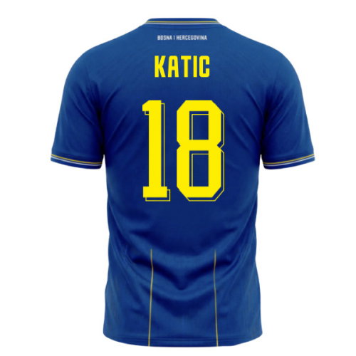 2026-2027 Bosnia and Herzegovina Home Shirt (Katic 18) 2026-2027 Bosnia and Herzegovina Home Shirt (Katic 18)