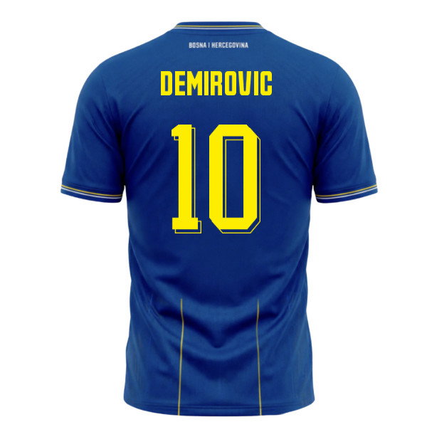 2026-2027 Bosnia and Herzegovina Home Shirt (Kids) (Demirovic 10)