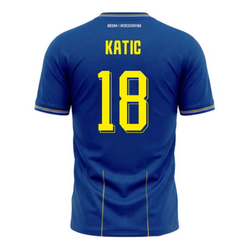 2026-2027 Bosnia and Herzegovina Home Shirt (Kids) (Katic 18) 2026-2027 Bosnia and Herzegovina Home Shirt (Kids) (Katic 18)