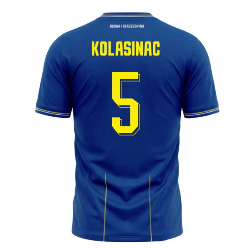 2026-2027 Bosnia and Herzegovina Home Shirt (Kids) (Kolasinac 5)