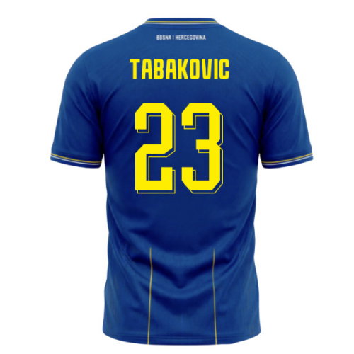 2026-2027 Bosnia and Herzegovina Home Shirt (Kids) (Tabakovic 23) 2026-2027 Bosnia and Herzegovina Home Shirt (Kids) (Tabakovic 23)