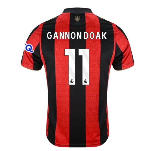 2026-2027 Bournemouth Home Shirt (Kids) (Gannon Doak 11)