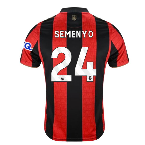 2026-2027 Bournemouth Home Shirt (Kids) (Semenyo 24)
