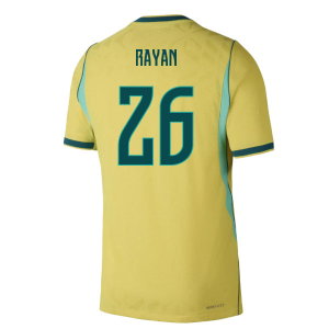 2026-2027 Brazil Authentic Aero-Fit Match Home Shirt (Rayan 26)