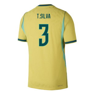 2026-2027 Brazil Authentic Aero-Fit Match Home Shirt (T.Silva 3)