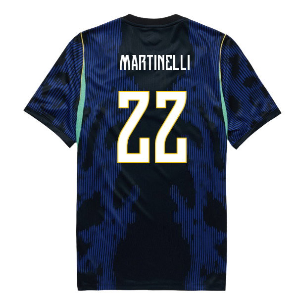 2026-2027 Brazil Away Shirt (Kids) (Martinelli 22)