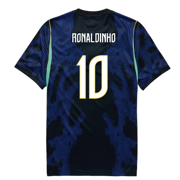 2026-2027 Brazil Away Shirt (Kids) (Ronaldinho 10)