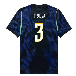 2026-2027 Brazil Away Shirt (Kids) (T.Silva 3)