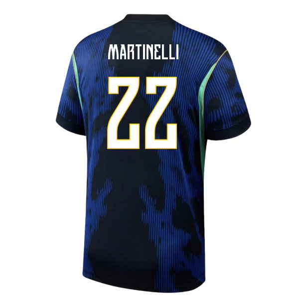 2026-2027 Brazil Away Shirt (Martinelli 22)
