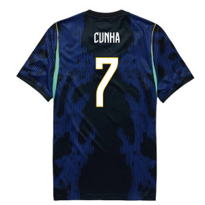 2026-2027 Brazil Away Shirt (Womens) (Cunha 7)