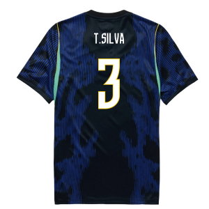 2026-2027 Brazil Away Shirt (Womens) (T.Silva 3)