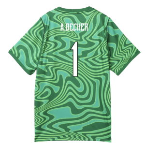 2026-2027 Brazil Goalkeeper Shirt (Green) - Kids (A.Becker 1)