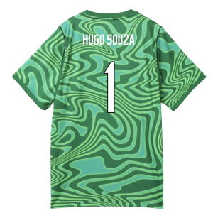 2026-2027 Brazil Goalkeeper Shirt (Green) - Kids (Hugo Souza 1)