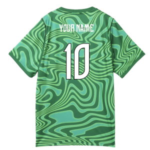 2026-2027 Brazil Goalkeeper Shirt (Green) - Kids (Your Name)