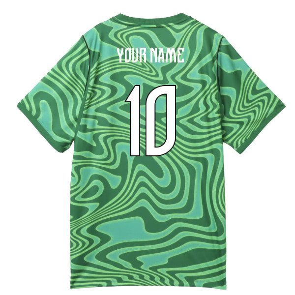 2026-2027 Brazil Goalkeeper Shirt (Green) - Kids (Your Name)