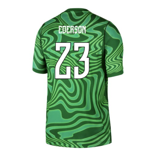 2026-2027 Brazil Goalkeeper Shirt (Pine Green) (Ederson 23)