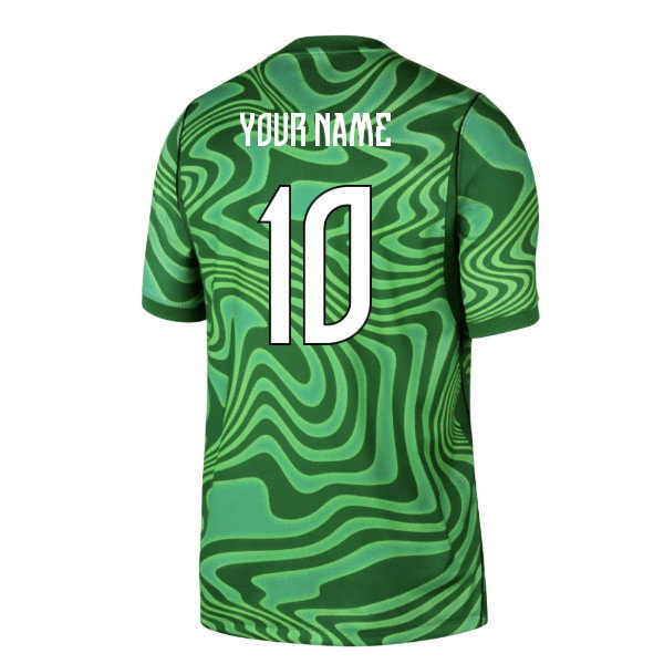 2026-2027 Brazil Goalkeeper Shirt (Pine Green) (Your Name)