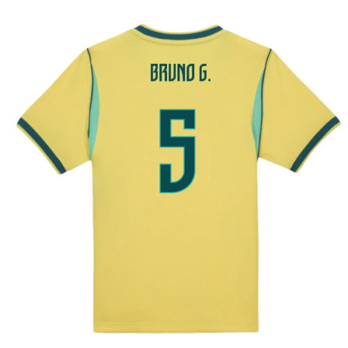 2026-2027 Brazil Home Little Boys Mini Kit (Bruno G. 5)