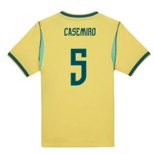 2026-2027 Brazil Home Little Boys Mini Kit (Casemiro 5)