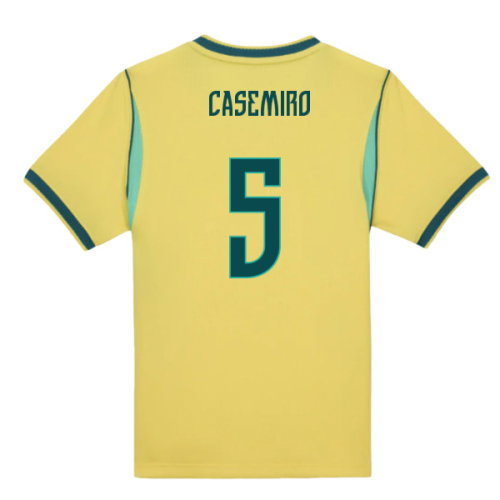 2026-2027 Brazil Home Little Boys Mini Kit (Casemiro 5)