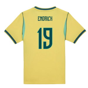 2026-2027 Brazil Home Little Boys Mini Kit (Endrick 19)