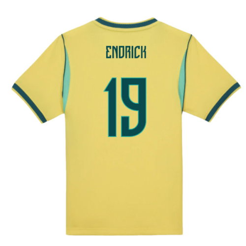 2026-2027 Brazil Home Little Boys Mini Kit (Endrick 19)