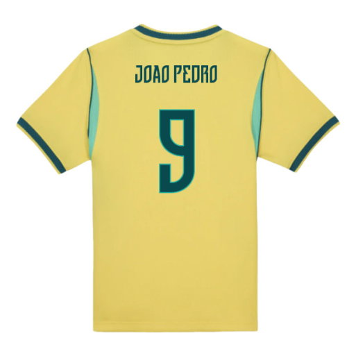 2026-2027 Brazil Home Little Boys Mini Kit (Joao Pedro 9)